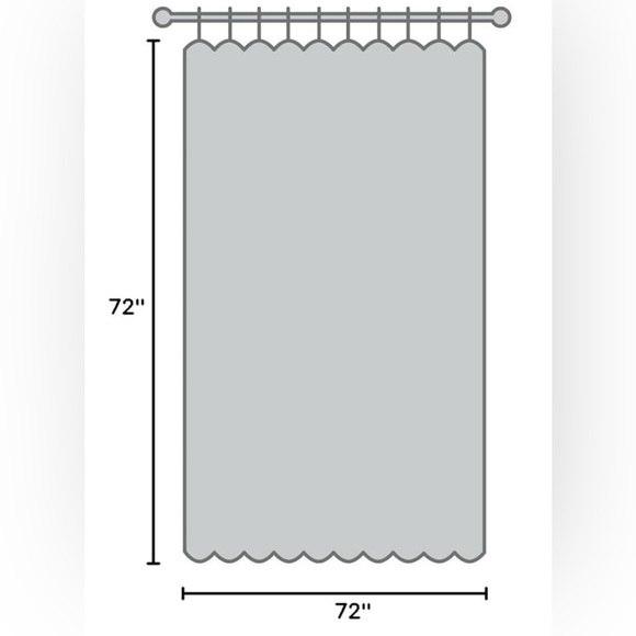 Madison Park Blaine Embroidered Shower Curtain 72x72 - Picture 6 of 7